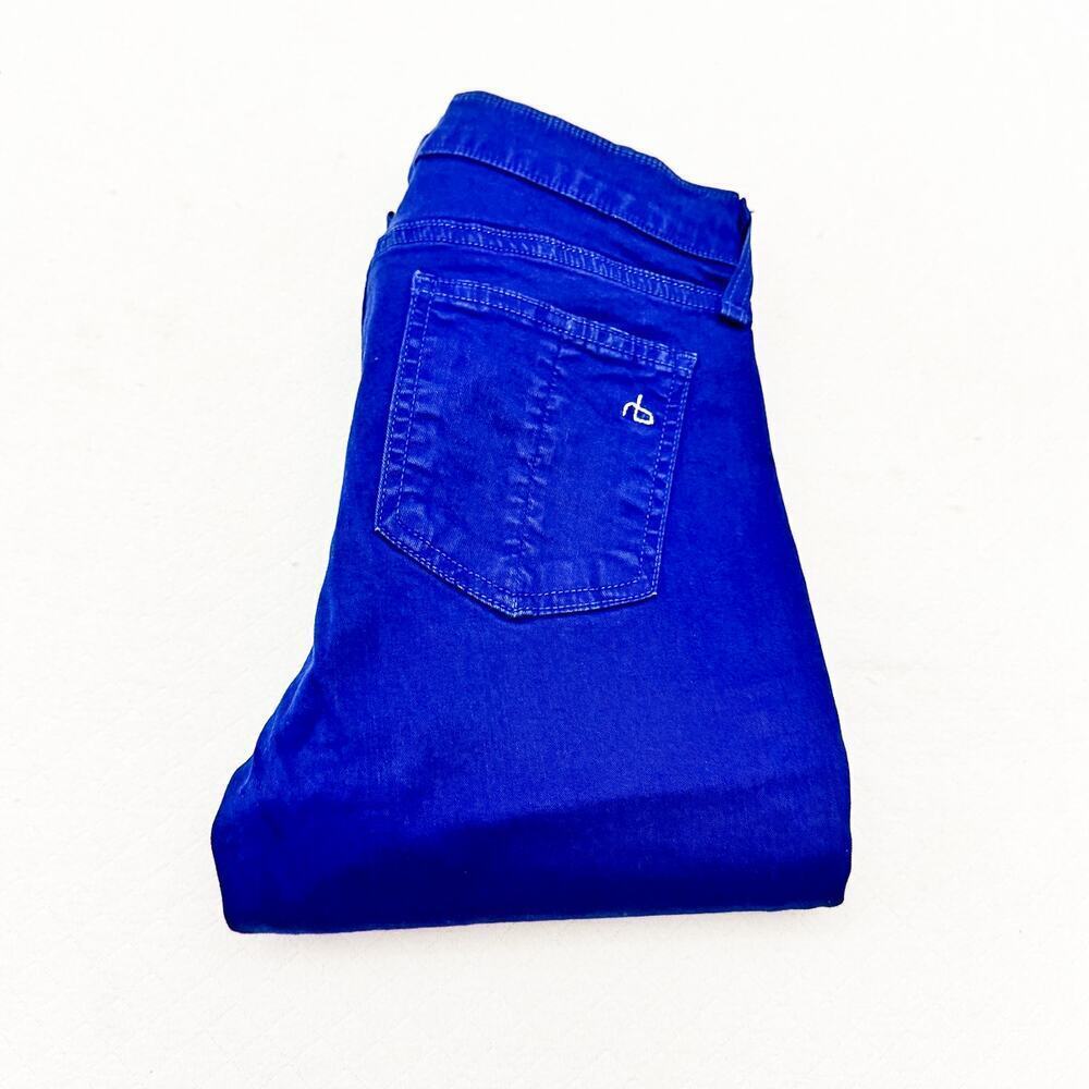 Rag & Bone Intermix Jegging Blue Denim Jeans Lapis Tuxedo Size 27